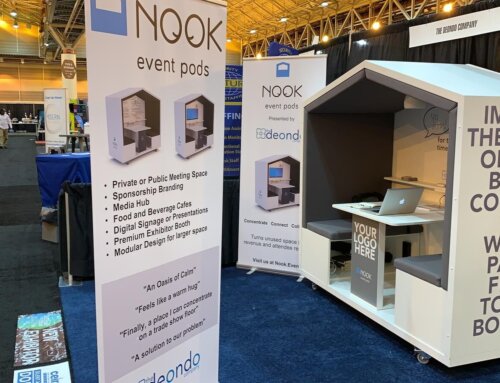 NOOK Event Pods Receive IAEE’s 2019 Innovative Business Solution Award